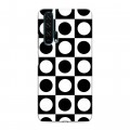 Дизайнерский силиконовый чехол для Huawei Honor 20 Pro Черно-белые фантазии