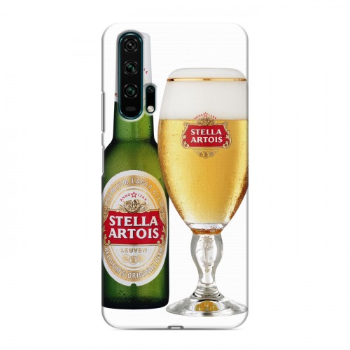 Дизайнерский силиконовый чехол для Huawei Honor 20 Pro Stella Artois