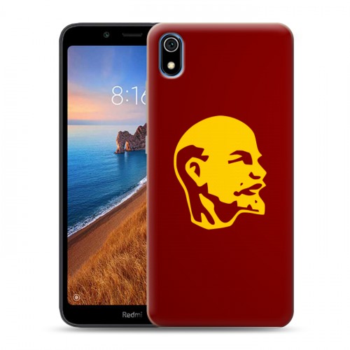 Дизайнерский силиконовый чехол для Xiaomi RedMi 7A Владимир Ленин