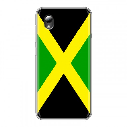 Дизайнерский силиконовый чехол для ZTE Blade A3 (2019) Флаг Ямайки