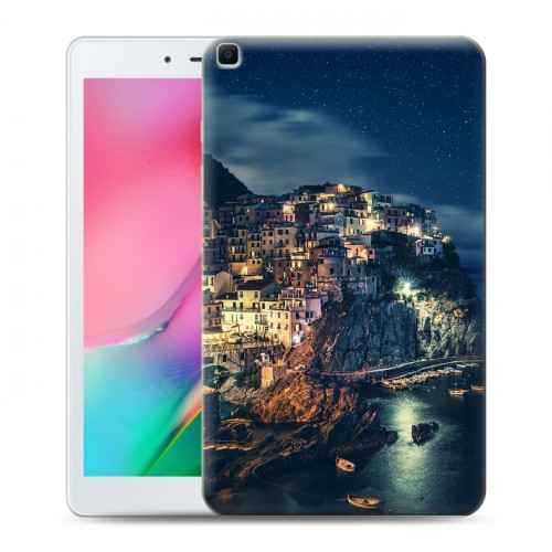 Дизайнерский силиконовый чехол для Samsung Galaxy Tab A 8.0 (2019) ночь