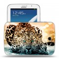 Дизайнерский силиконовый чехол для Samsung Galaxy Note 8.0 Леопард