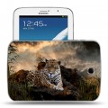 Дизайнерский силиконовый чехол для Samsung Galaxy Note 8.0 Леопард
