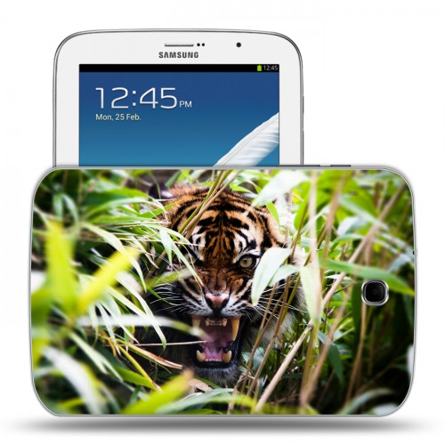 Дизайнерский силиконовый чехол для Samsung Galaxy Note 8.0 Тигры