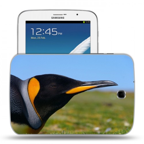 Дизайнерский силиконовый чехол для Samsung Galaxy Note 8.0 Пингвины
