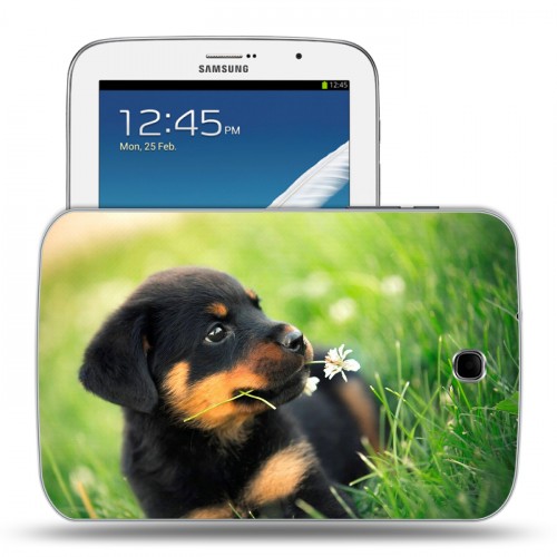 Дизайнерский силиконовый чехол для Samsung Galaxy Note 8.0 Щенки