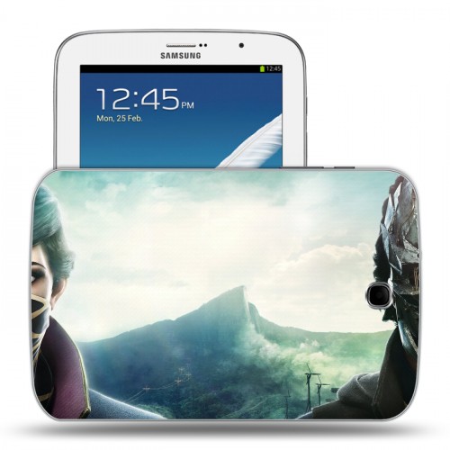 Дизайнерский силиконовый чехол для Samsung Galaxy Note 8.0 Dishonored 