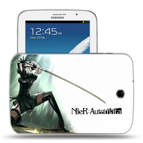 Дизайнерский силиконовый чехол для Samsung Galaxy Note 8.0 NieR:Automata