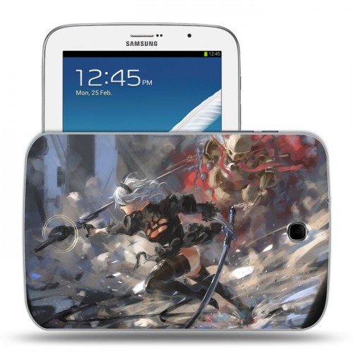 Дизайнерский силиконовый чехол для Samsung Galaxy Note 8.0 NieR:Automata