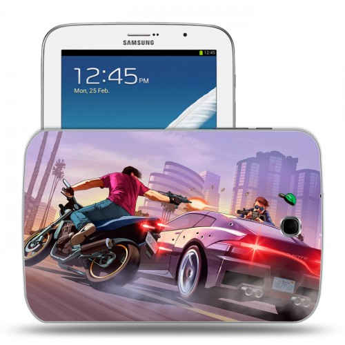 Дизайнерский силиконовый чехол для Samsung Galaxy Note 8.0 Gta 