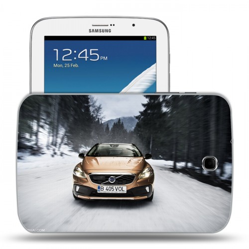 Дизайнерский силиконовый чехол для Samsung Galaxy Note 8.0  Volvo