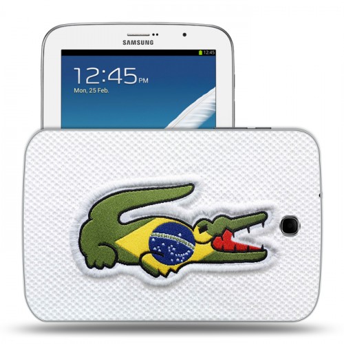 Дизайнерский силиконовый чехол для Samsung Galaxy Note 8.0 флаг Бразилии