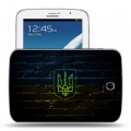 Дизайнерский силиконовый чехол для Samsung Galaxy Note 8.0 флаг Украины