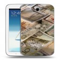 Дизайнерский силиконовый чехол для Samsung Galaxy Note 8.0 Текстуры денег
