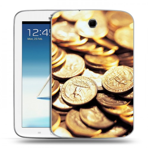 Дизайнерский силиконовый чехол для Samsung Galaxy Note 8.0 Текстуры денег