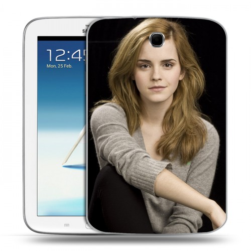 Дизайнерский силиконовый чехол для Samsung Galaxy Note 8.0 Эмма Уотсон