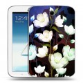 Дизайнерский силиконовый чехол для Samsung Galaxy Note 8.0 Органические цветы