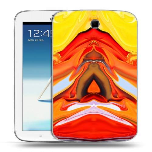 Дизайнерский силиконовый чехол для Samsung Galaxy Note 8.0 Цветные агаты