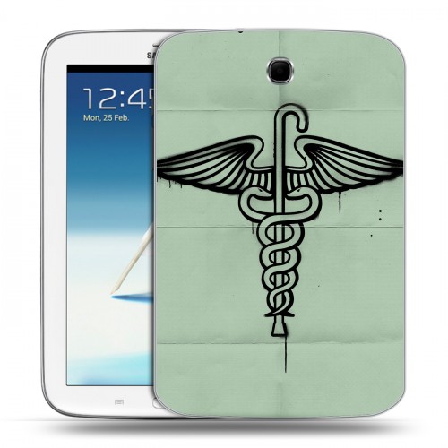 Дизайнерский силиконовый чехол для Samsung Galaxy Note 8.0 Доктор Хаус