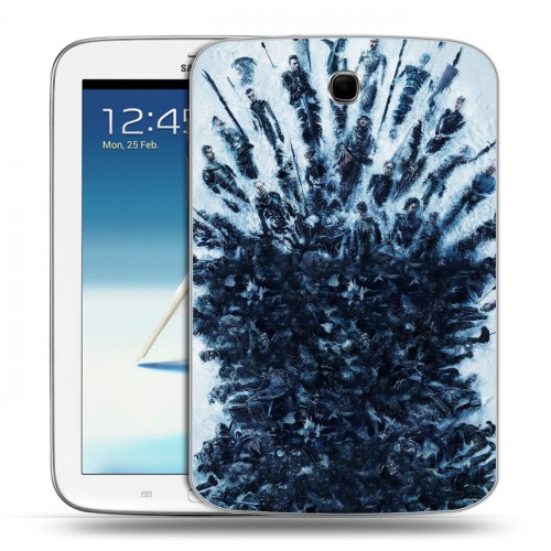 Дизайнерский силиконовый чехол для Samsung Galaxy Note 8.0 Игра Престолов