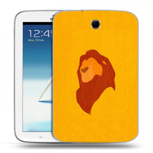 Дизайнерский силиконовый чехол для Samsung Galaxy Note 8.0 Король Лев