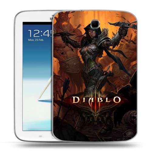 Дизайнерский силиконовый чехол для Samsung Galaxy Note 8.0 Diablo