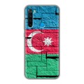 Дизайнерский силиконовый чехол для Xiaomi RedMi Note 8 Флаг Азербайджана