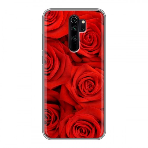 Дизайнерский силиконовый чехол для Xiaomi RedMi Note 8 Pro Розы