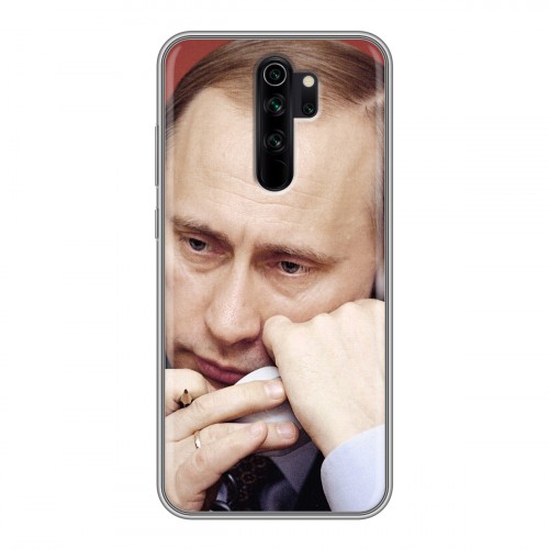 Дизайнерский силиконовый чехол для Xiaomi RedMi Note 8 Pro В.В.Путин