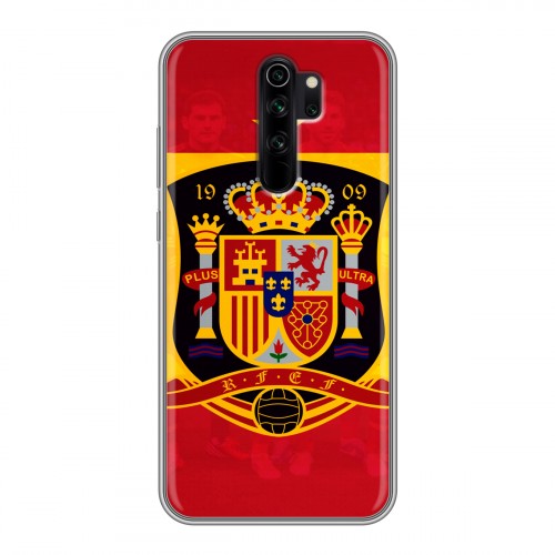 Дизайнерский силиконовый чехол для Xiaomi RedMi Note 8 Pro флаг Испании