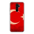Дизайнерский силиконовый чехол для Xiaomi RedMi Note 8 Pro Флаг Турции