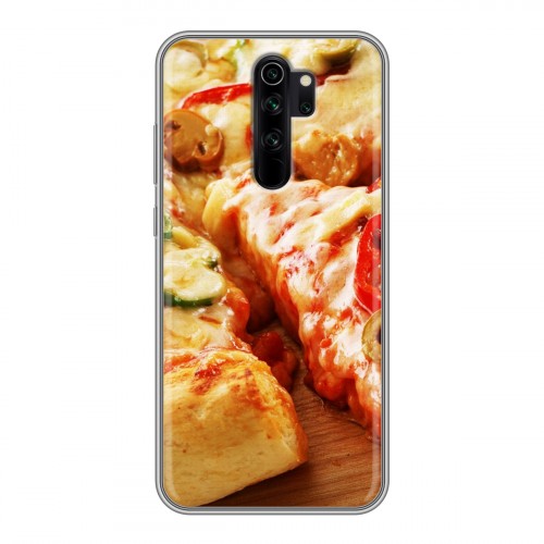 Дизайнерский силиконовый чехол для Xiaomi RedMi Note 8 Pro Пицца