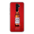Дизайнерский силиконовый чехол для Xiaomi RedMi Note 8 Pro Budweiser