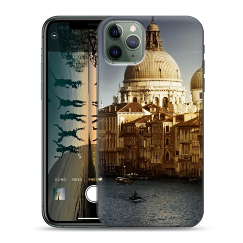 Дизайнерский пластиковый чехол для Iphone 11 Pro Max Венеция