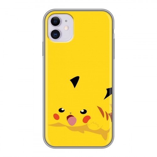 Дизайнерский пластиковый чехол для Iphone 11 Pokemon Go