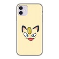 Дизайнерский силиконовый чехол для Iphone 11 Pokemon Go