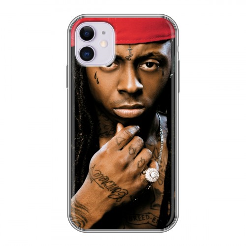 Дизайнерский пластиковый чехол для Iphone 11 Lil Wayne