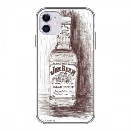 Дизайнерский пластиковый чехол для Iphone 11 Jim Beam