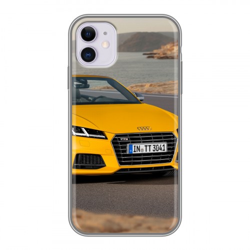 Дизайнерский силиконовый чехол для Iphone 11 Audi