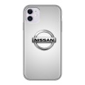 Дизайнерский силиконовый чехол для Iphone 11 Nissan