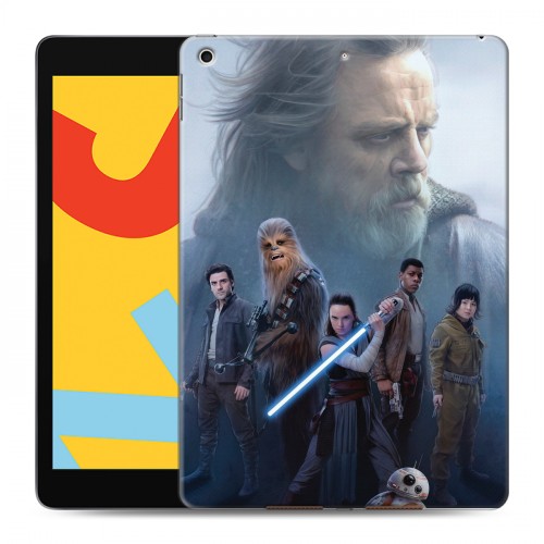 Дизайнерский силиконовый чехол для Ipad 10.2 (2019) Star Wars : The Last Jedi