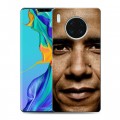 Дизайнерский силиконовый чехол для Huawei Mate 30 Pro Барак Обама
