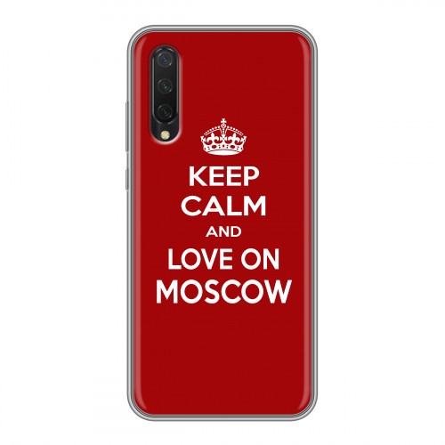 Дизайнерский силиконовый чехол для Xiaomi Mi 9 Lite Москва