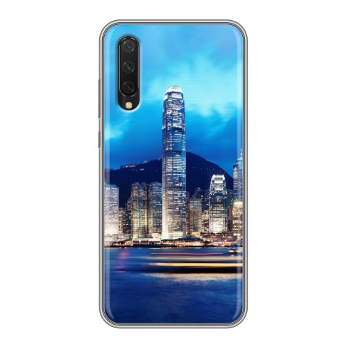 Дизайнерский силиконовый чехол для Xiaomi Mi 9 Lite Гонконг