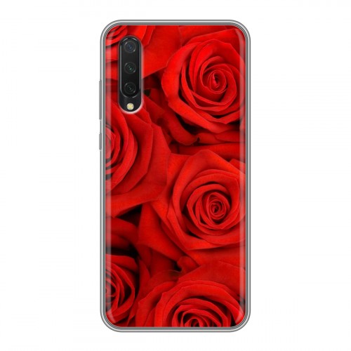 Дизайнерский силиконовый чехол для Xiaomi Mi 9 Lite Розы