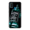 Дизайнерский силиконовый чехол для Samsung Galaxy M30s Jack Daniels