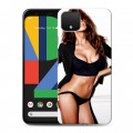 Дизайнерский пластиковый чехол для Google Pixel 4 Ирина Шейк