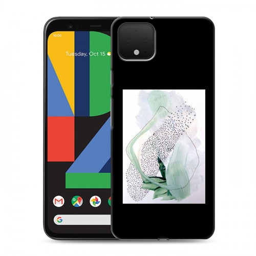 Дизайнерский пластиковый чехол для Google Pixel 4 Стильные абстракции