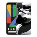 Дизайнерский пластиковый чехол для Google Pixel 4 XL Звездные войны