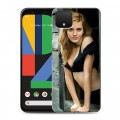 Дизайнерский пластиковый чехол для Google Pixel 4 XL Эмма Уотсон
